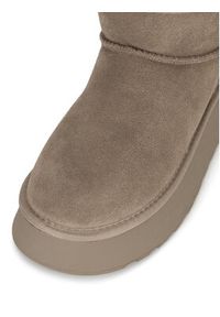 Badura Śniegowce WFA3080-4 Szary. Kolor: szary. Materiał: skóra, zamsz #8