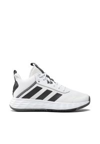 Adidas - adidas Buty Ownthegame 2.0 H00469 Biały. Kolor: biały. Materiał: materiał