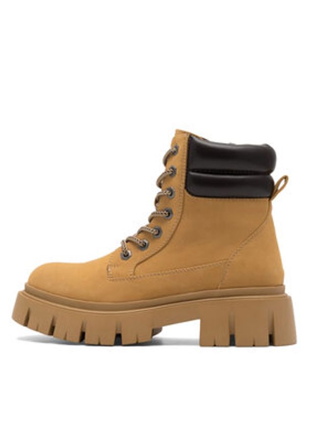 Jenny Fairy Trapery WS5816-06 Brązowy. Kolor: brązowy. Materiał: syntetyk