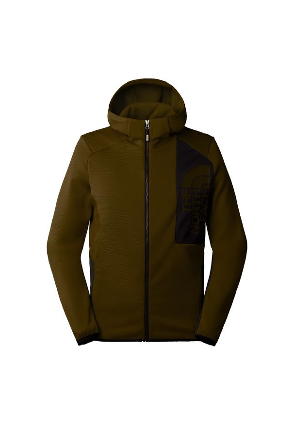 The North Face Polar Merak Nf0A3Yg55Ho. Kolor: zielony. Materiał: polar