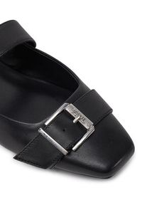 Karl Lagerfeld - KARL LAGERFELD Baleriny Konnie KL40186A Czarny. Kolor: czarny. Materiał: skóra #3