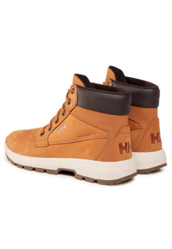 Helly Hansen Trapery Bowstring 11614_726 Brązowy. Kolor: brązowy. Materiał: skóra, nubuk