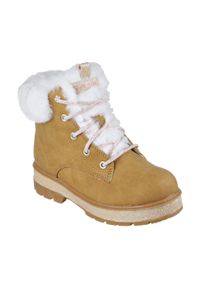 skechers - Buty zimowe dziewczęce, Street Glitz. Kolor: brązowy. Sezon: zima. Styl: street #2