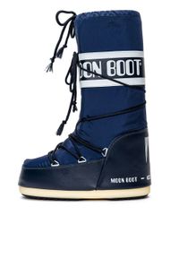Buty zimowe damskie Moon Boot Nylon (14004400-002). Kolor: niebieski. Materiał: nylon. Sezon: zima #3