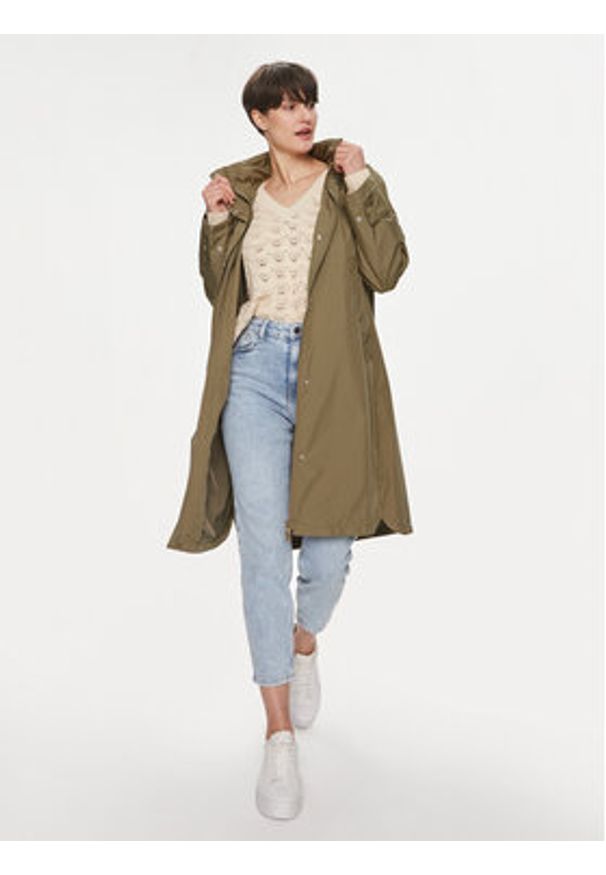 only - ONLY Parka Augusta 15308834 Zielony Relaxed Fit. Kolor: zielony. Materiał: syntetyk