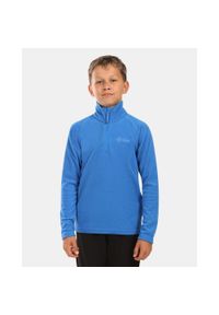 Polarowa warstwa środkowa dla dzieci Kilpi ALMERI-J. Kolor: niebieski. Materiał: polar. Sezon: zima. Sport: narciarstwo #1