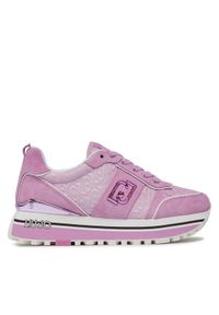 Liu Jo Sneakersy Maxi Wonder 71 BA4055 PX453 Fioletowy. Kolor: fioletowy. Materiał: materiał #1