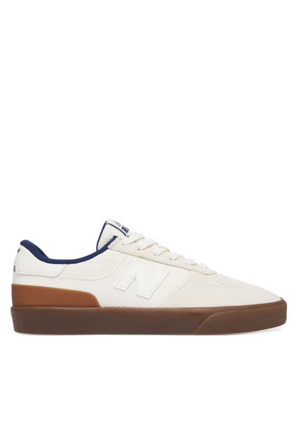 New Balance Tenisówki Numeric 272 UN272WDG Kremowy. Kolor: kremowy. Materiał: zamsz, skóra