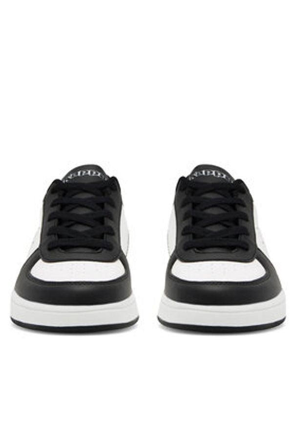 Kappa Sneakersy Logo Malone Kid 371K1IW-A01 Biały. Kolor: biały. Materiał: skóra