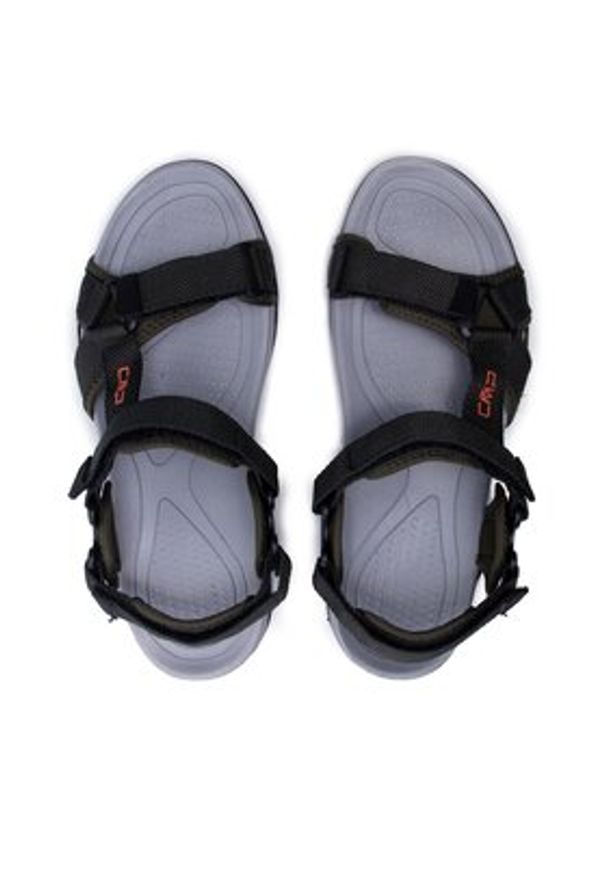 CMP Sandały Hamal Hiking Sandal 38Q9957 Zielony. Kolor: zielony. Materiał: materiał