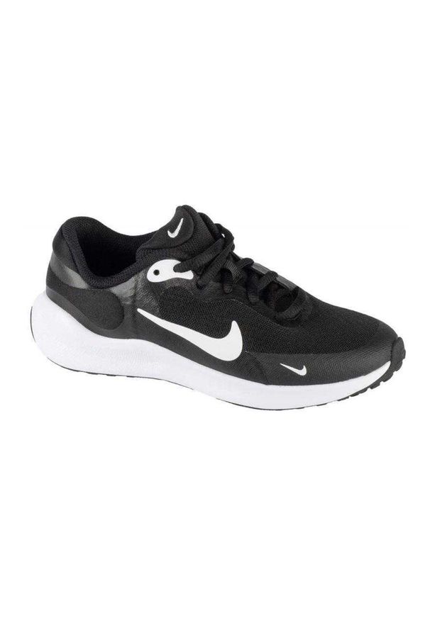 Nike - Damskie Buty Do Biegania Revolution 7. Kolor: czarny. Sezon: zima