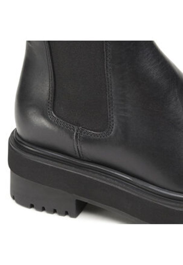 Gino Rossi Sztyblety 222FW157 Czarny. Kolor: czarny. Materiał: skóra