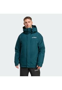 Adidas - Kurtka Terrex Multi 2L Rain.Rdy Insulated. Kolor: zielony. Sport: snowboard, narciarstwo