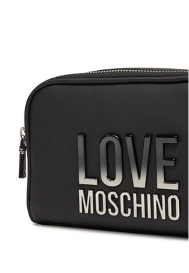Love Moschino - LOVE MOSCHINO Torebka JC4255PP0MKD000B Czarny. Kolor: czarny. Materiał: skórzane