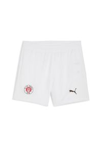 Puma - Młodzieżowe szorty FC St. Pauli 25/26 PUMA White Espresso Brown. Kolor: brązowy, biały, wielokolorowy. Materiał: tkanina. Sport: piłka nożna