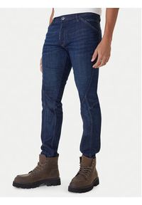 G-Star RAW - G-Star Raw Jeansy Kitoh 3D D27395-D441 Granatowy Slim Fit. Kolor: niebieski. Materiał: bawełna