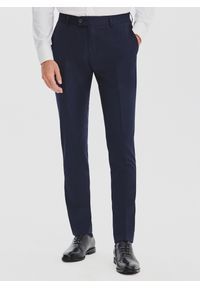 Pako Lorente - PAKO LORENTE - Garnitur męski w subtelną kratę. Materiał: wełna, poliester #10