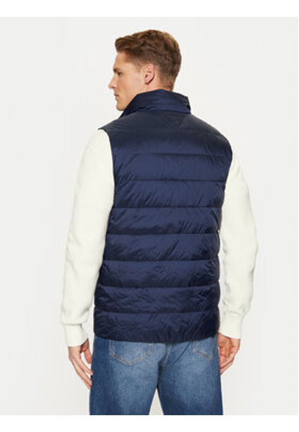 Tommy Jeans Bezrękawnik DM0DM20663 Granatowy Regular Fit. Kolor: niebieski. Materiał: syntetyk. Długość rękawa: bez rękawów