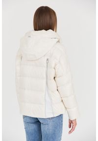 DIEGO M Biała damska kurtka, Rozmiar 40 EU - 44 IT. Kolor: biały #10