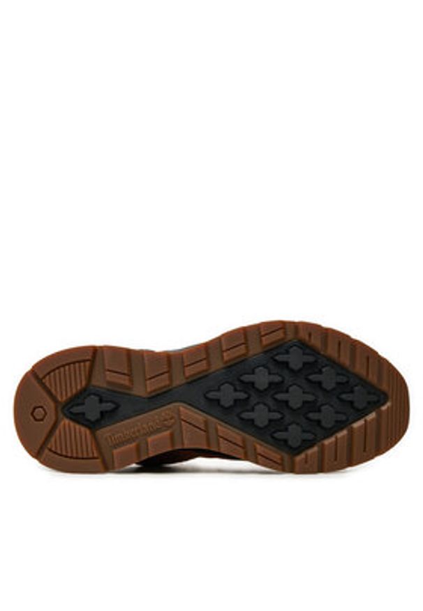 Timberland Sneakersy Euro Trekker Low F/L TB0A62742311 Brązowy. Kolor: brązowy. Materiał: nubuk, skóra