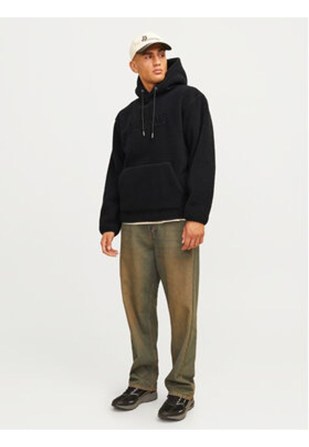 Jack & Jones Bluza Frederiksberg 12263011 Czarny Loose Fit. Kolor: czarny. Materiał: syntetyk
