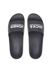 Jack & Jones - Jack&Jones Klapki Jfwollie 12236477 Czarny. Kolor: czarny #5