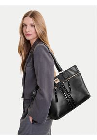 Monnari Torebka TORIMP0-24Z-BAG5950-K020D000-R00 Czarny. Kolor: czarny. Materiał: skórzane