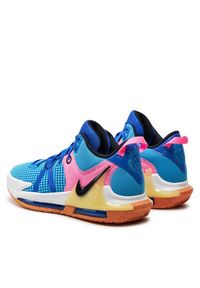 Nike Buty do koszykówki LeBron Witness 7 DM1123 400 Turkusowy. Kolor: turkusowy. Materiał: materiał. Sport: koszykówka #6