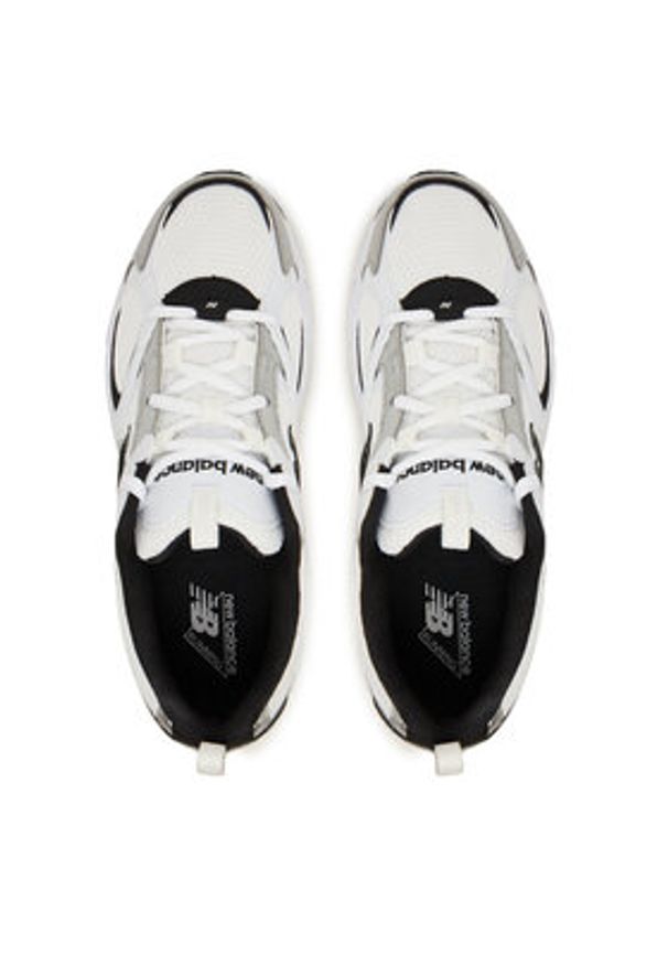 New Balance Sneakersy ML408WB Biały. Kolor: biały. Materiał: skóra