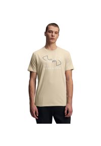 Koszulka Under Armour Foundation. Kolor: zielony. Materiał: bawełna #1