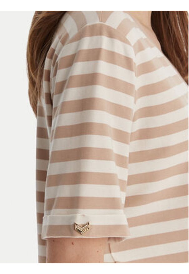 Liu Jo Sport T-Shirt TA6206 JS005 Kolorowy Regular Fit. Materiał: bawełna. Wzór: kolorowy. Styl: sportowy