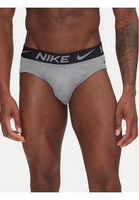 Nike Slipy 0000KE1155 Kolorowy. Materiał: syntetyk. Wzór: kolorowy