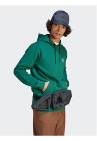 Adidas - adidas Bluza Essentials IL3295 Zielony Regular Fit. Kolor: zielony. Materiał: bawełna #5