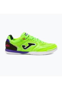 Buty piłkarskie męskie Joma Top Flex IN. Kolor: zielony. Sport: piłka nożna