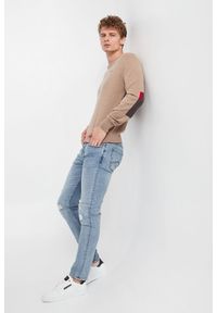 La Martina - Sweter męski wełniany LA MARTINA. Materiał: wełna #4