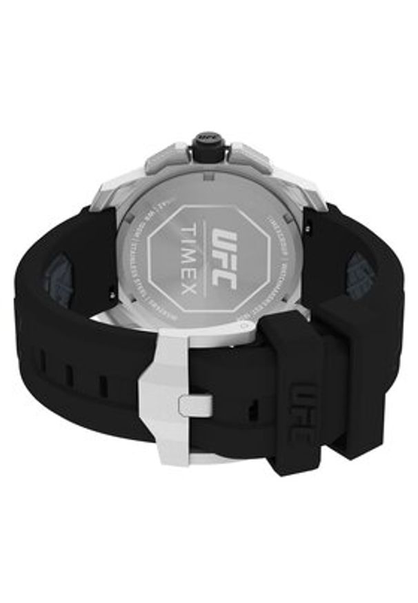 Timex Zegarek Icon Chronograph TW2V58600 Czarny. Kolor: czarny