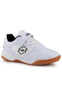 LOTTO - Buty dziecięce sportowe Lotto WHIZZER K. Kolor: czarny, biały, wielokolorowy. Sport: turystyka piesza