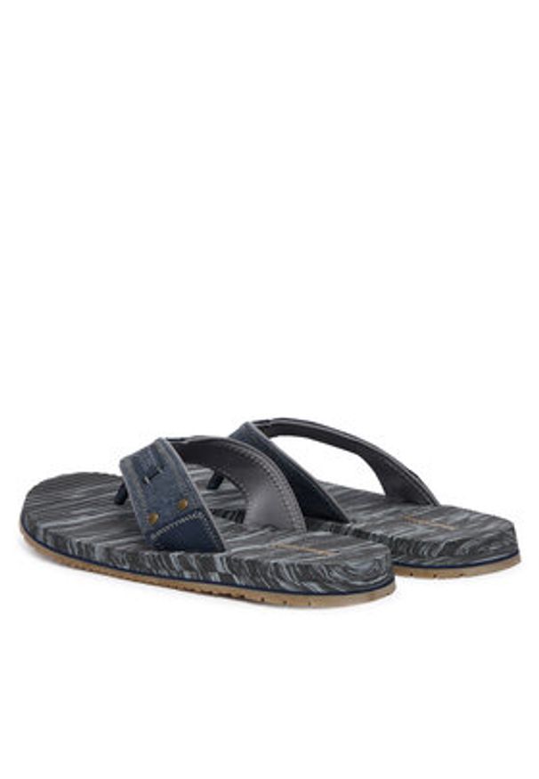 skechers - Skechers Japonki 205719/NVY Granatowy. Kolor: niebieski. Materiał: materiał