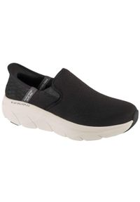 skechers - Buty sportowe Sneakersy męskie, Slip-ins: D'Lux Walker 2.0 - Reeler. Kolor: czarny. Sport: turystyka piesza #1