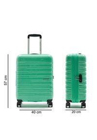 AMERICAN TOURISTER - American Tourister Walizka kabinowa Flashline Pop 151099-1507-1CNU Zielony. Kolor: zielony #4