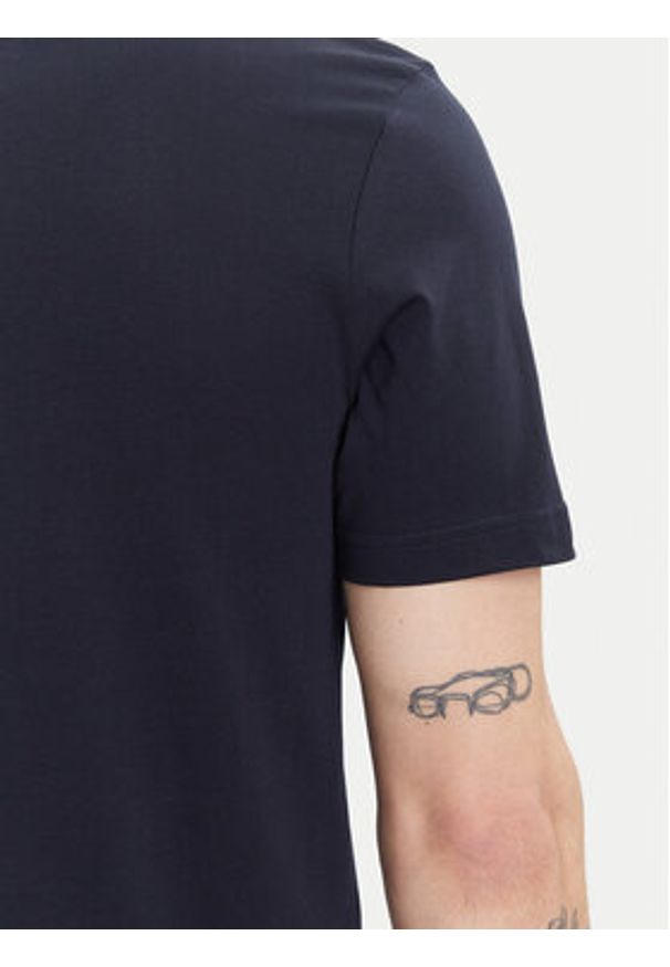 TOMMY HILFIGER - Tommy Hilfiger T-Shirt Fathers Day MW0MW39356 Granatowy Regular Fit. Kolor: niebieski. Materiał: bawełna