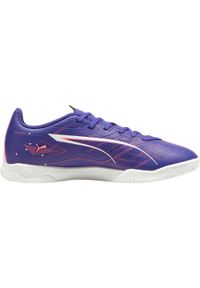 Buty Sportowe piłkarskie Puma Ultra. Kolor: fioletowy, różowy, niebieski, wielokolorowy. Sport: piłka nożna