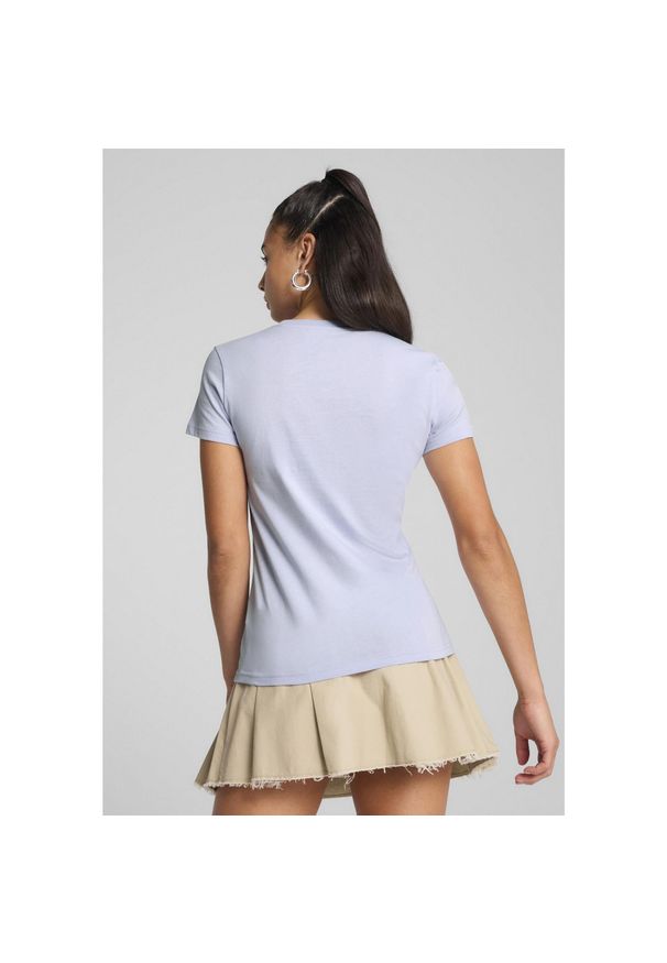 Puma - Damska koszulka z logo ESS No. 1 PUMA Cool Weather Blue. Kolor: niebieski. Sport: fitness