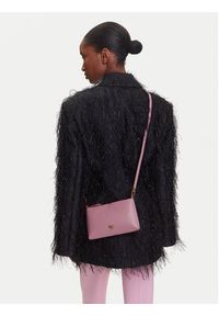 Pinko - PINKO Torebka Flat Horizontal Mini PE 25 PCPL 104277 A0F1 Fioletowy. Kolor: fioletowy. Materiał: skórzane #4