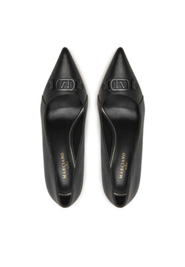 Guess Szpilki 5RGZ14 7103A Czarny. Kolor: czarny. Materiał: skóra. Obcas: na szpilce