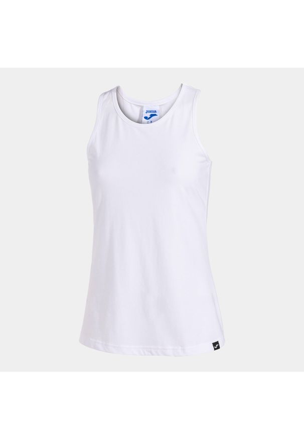 Damski Tanktop Joma Oasis Biały XL - Oddychający i Lekki. Kolor: biały. Materiał: bawełna. Sport: fitness
