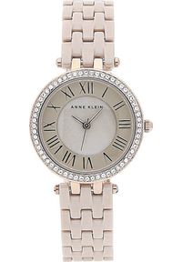 Zegarek Anne Klein Zegarek damski Anne Klein AK-2200TNGB beżowy. Kolor: beżowy #1