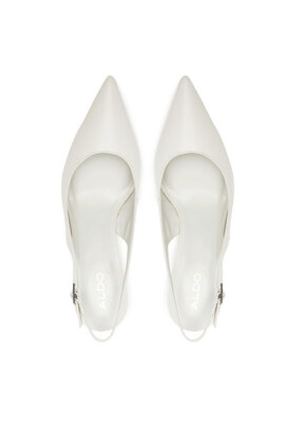 Aldo Szpilki Stessysling 13918831 Biały. Kolor: biały. Materiał: skóra. Obcas: na szpilce