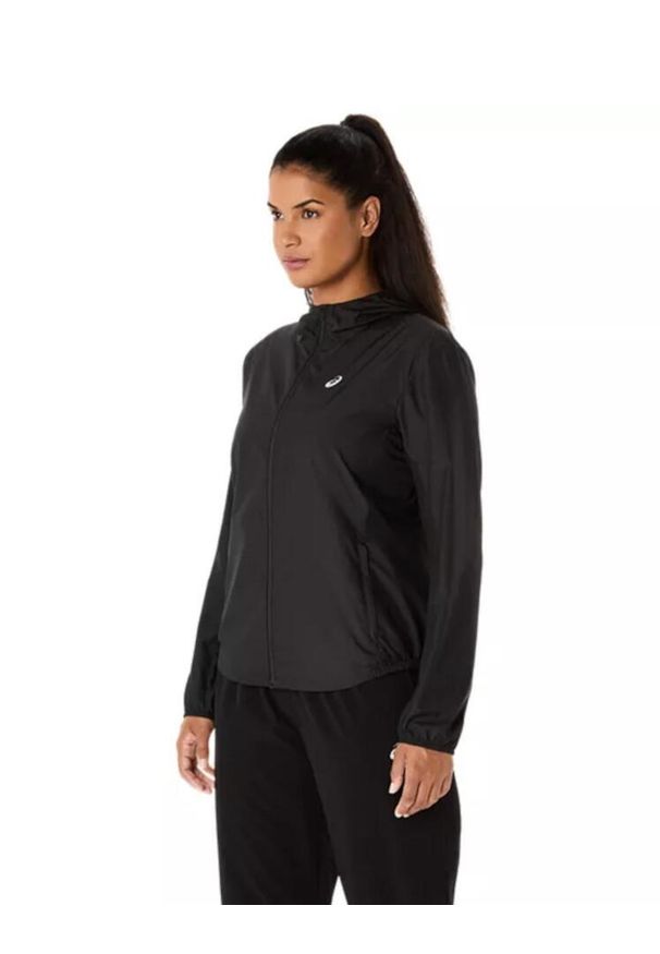 Damska kurtka wodoodporna Asics Core. Kolor: szary, wielokolorowy, czarny