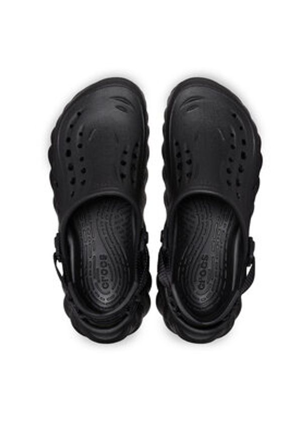 Crocs Klapki Echo Clog 207937 Czarny. Kolor: czarny
